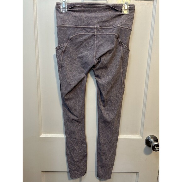 Lululemon Size 6 Fast and Free Legging Tight II Ice Wash Violet Verbena W5CTRS - Picture 3 of 10